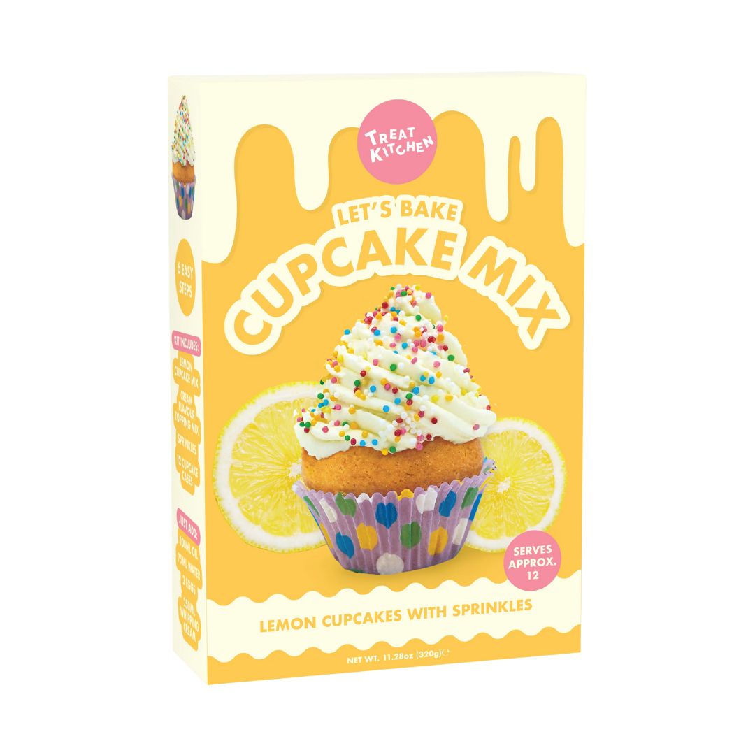 Treat Kitchen Let’s Bake Lemon Cupcake Mix