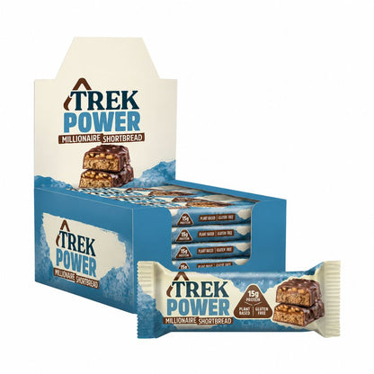 JB’s TREK Millionaire Shortbread Protein Bars