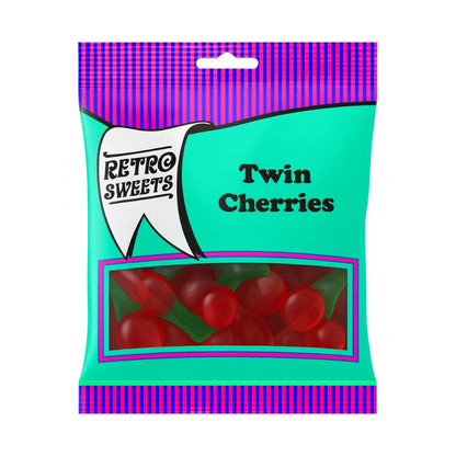 Retro Pick N Mix Sweets Twin Cherries