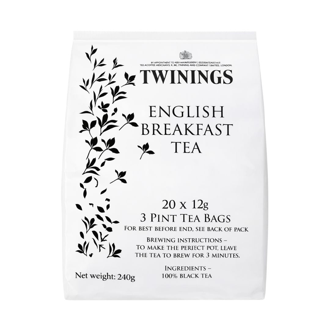 Twinings English Breakfast Tea 3 Pint Tea Bags