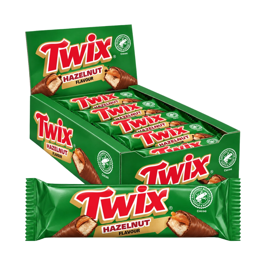 TWIX Hazelnut Flavour Chocolate Bars