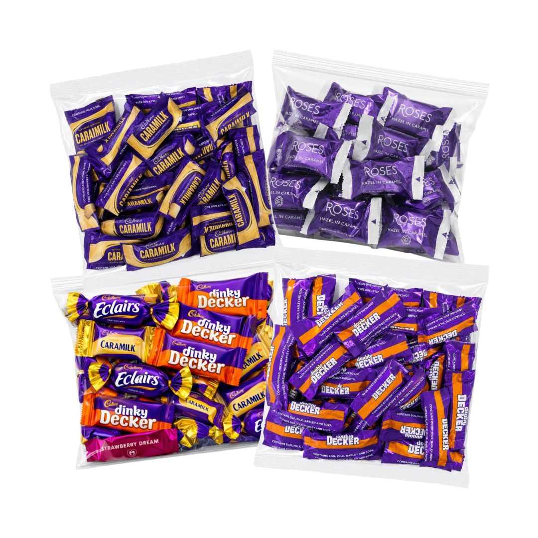 Ultimate Cadbury Chocolate Bundle 1.1kg, 4 Bags