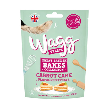 Wagg Great British Bakes Carrot Cake Flavoured Dog Treats
