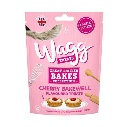 Wagg Great British Bakes Collection Cherry Bakewell Dog Treats