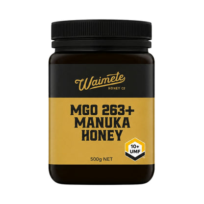 Waimete Manuka Honey MGO 263+ UMF 10+ 500g
