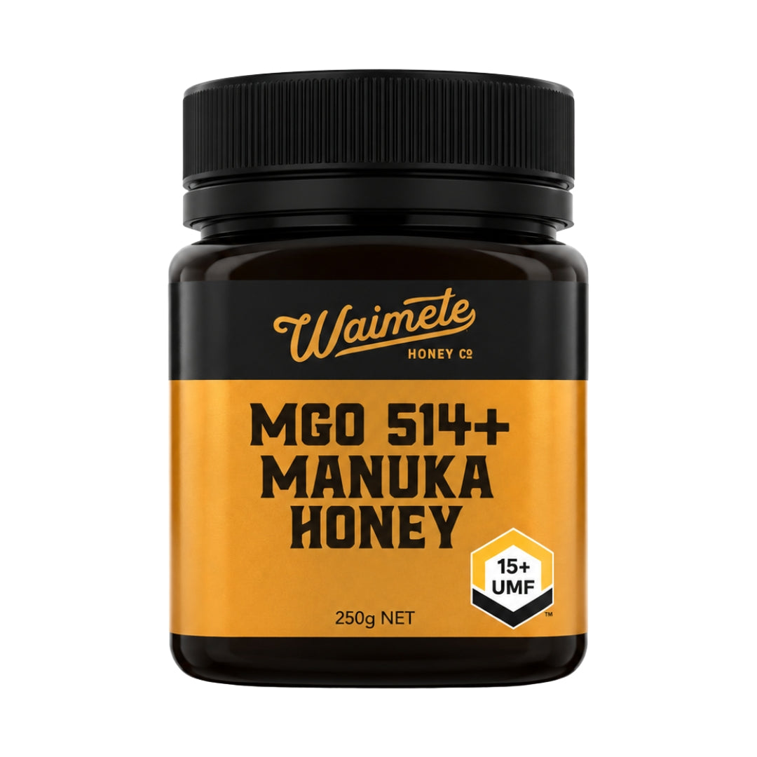 Waimete Manuka Honey MGO 514+ UMF 15+ 250g