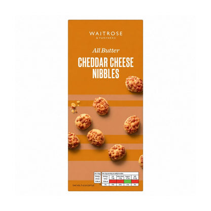 Waitrose & Partners All Butter Cheddar Cheese Nibbles