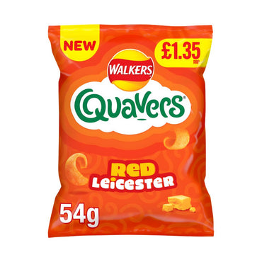 Walkers Quavers Red Leicester Cheese Flavour