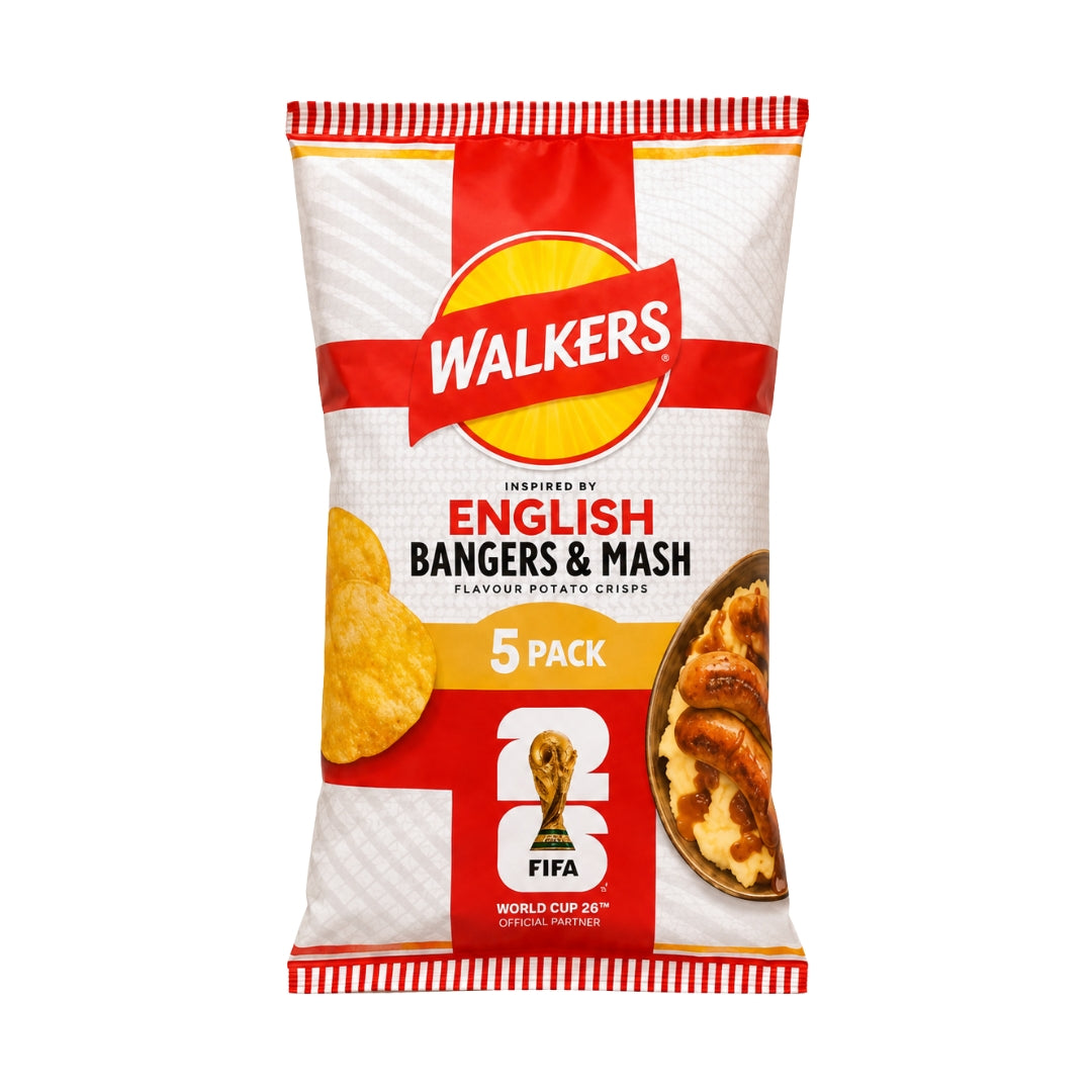 Walkers English Bangers & Mash Crisps