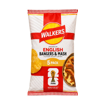 Walkers English Bangers & Mash Crisps