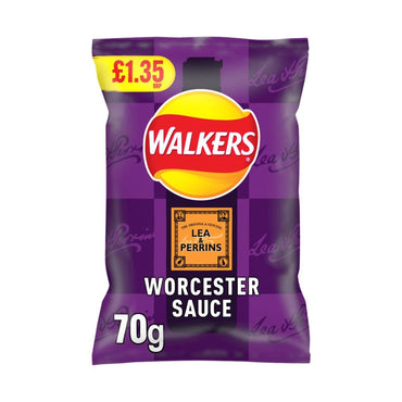 Walkers Lea & Perrins Worcester Sauce Crisps