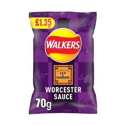 Walkers Lea & Perrins Worcester Sauce Crisps