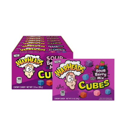 Warheads Sour Berry Mix Cubes USA Sweets