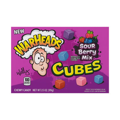 USA Sweets Warheads Sour Berry Mix Cubes