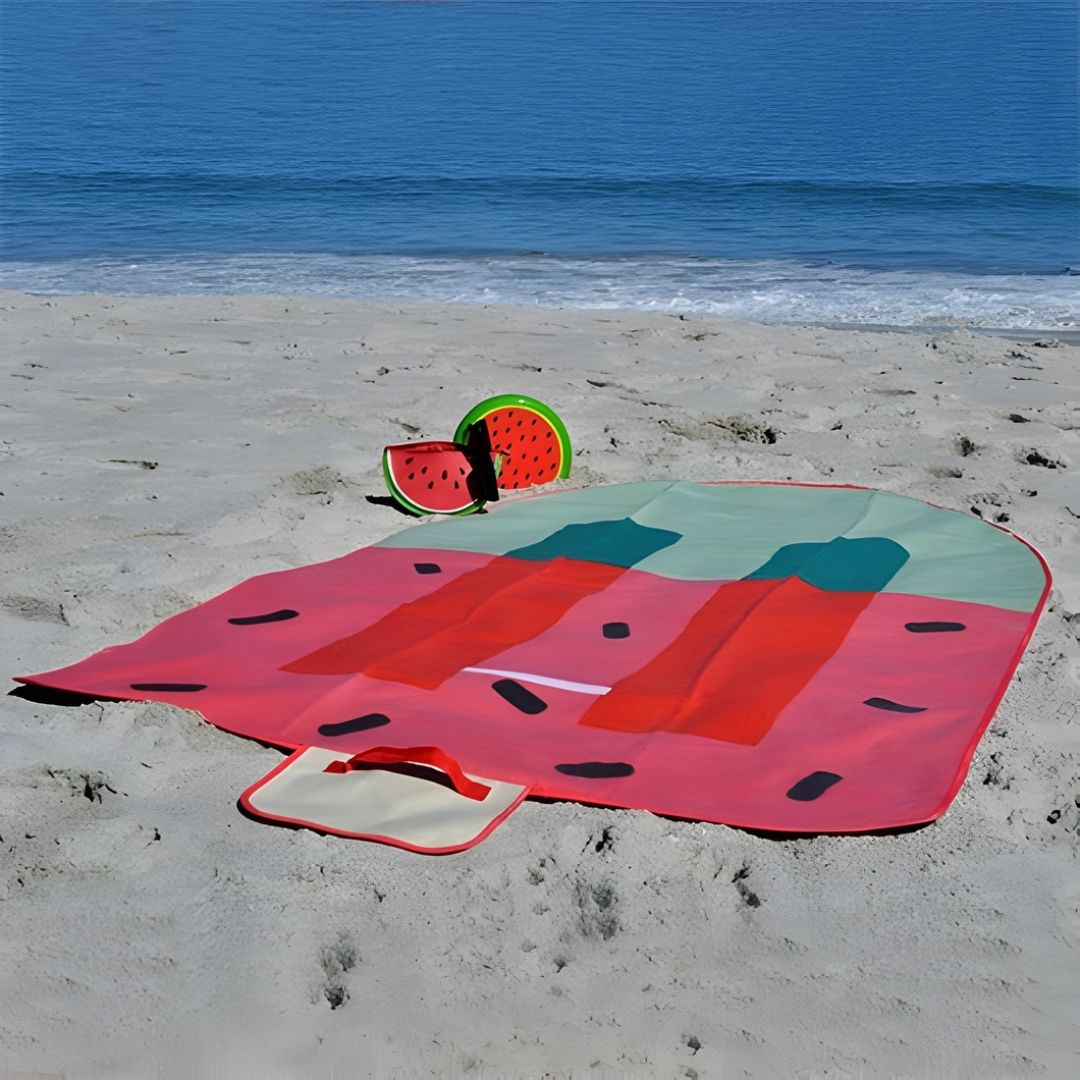 Watermelon Ice Lolly Picnic Rug Blanket