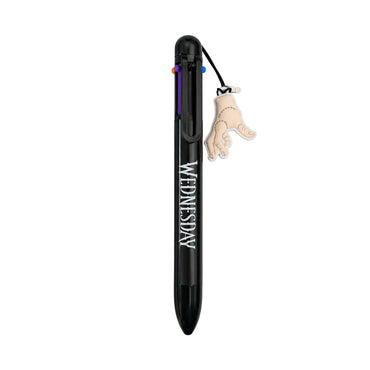 Wednesday Multi Colour Pen with Charm