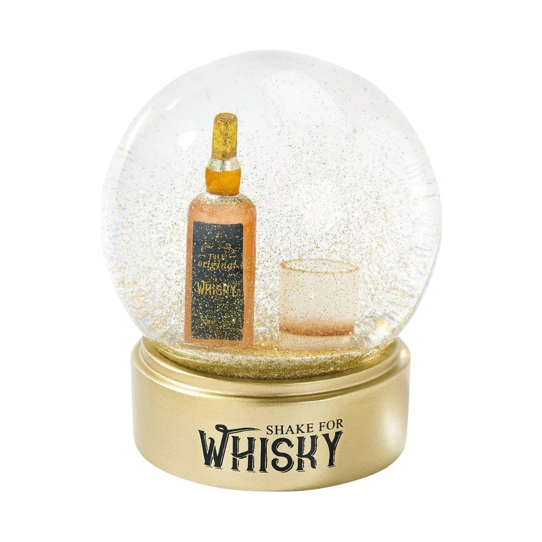 Whisky Snow Globe