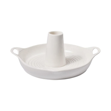 White Vertical Chicken Roaster Pan
