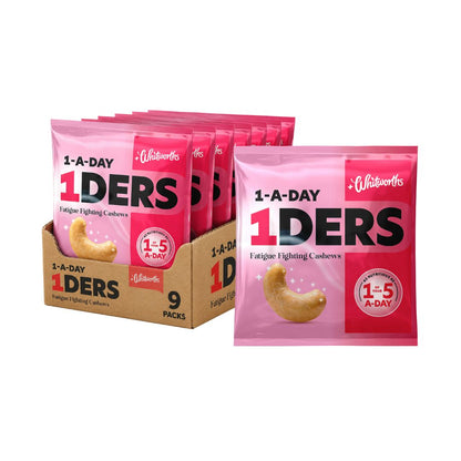 Whitworths 1-A-DAY 1DERS Fatigue Fighting Cashew Nuts