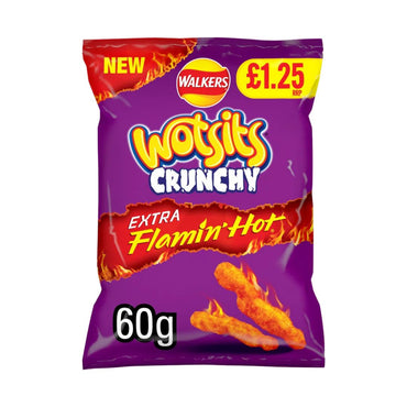 Wotsits Crunchy Extra Flamin’ Hot
