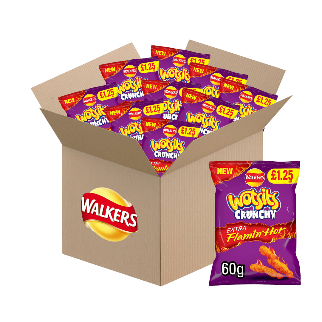 Wotsits Crunchy Extra Flamin’ Hot