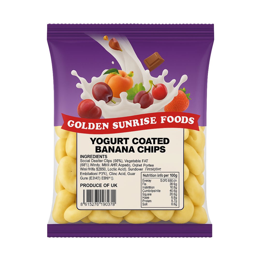 Yogurt Coated Banana Chips