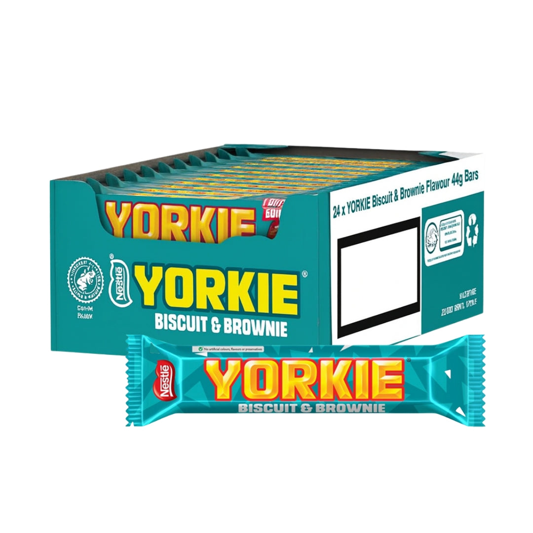 Nestlé Yorkie Biscuit & Brownie Chocolate Bars