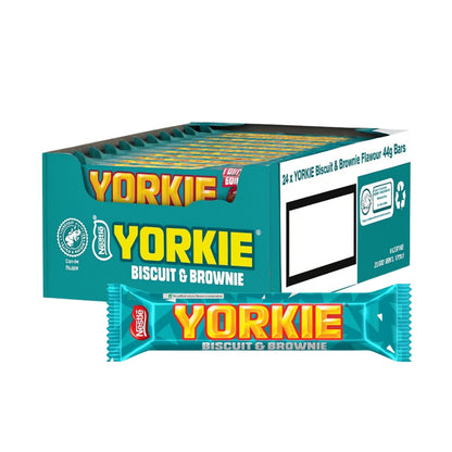 Nestlé Yorkie Biscuit & Brownie Chocolate Bars