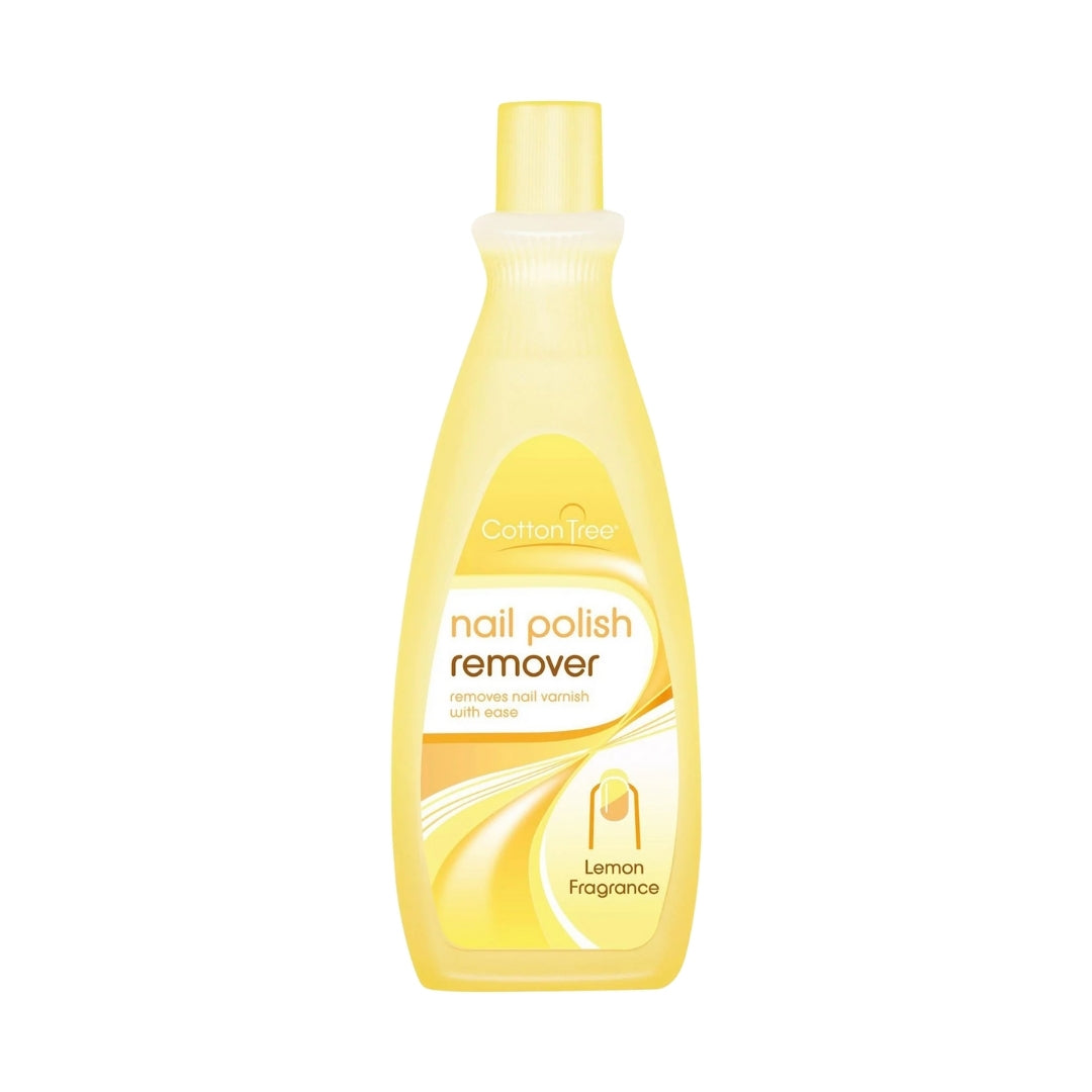 Cotton Tree Nail Polish Remover with Lemon Fragrance