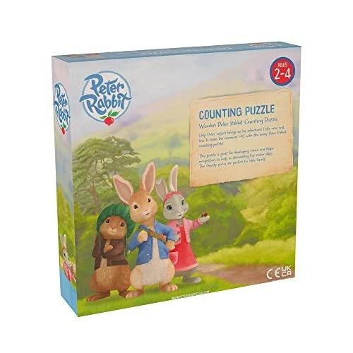 Peter Rabbit Wooden Counting Puzzle