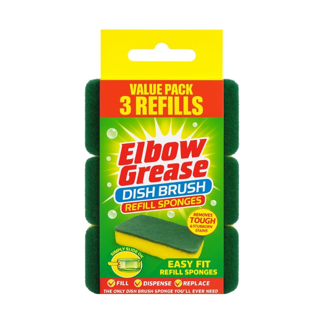 Elbow Grease Dish Brush Refill Sponges – Price Panda