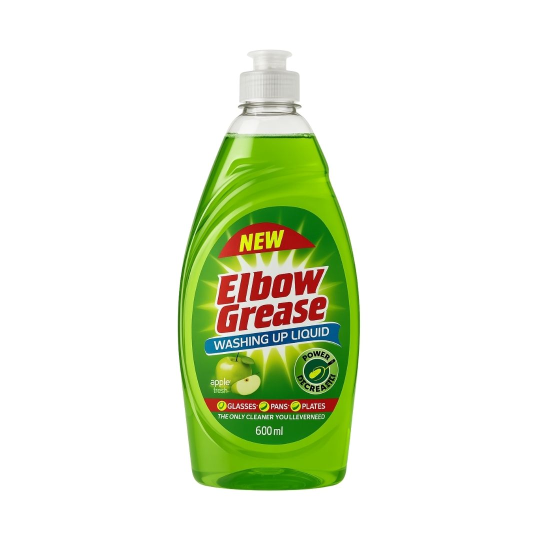 Elbow Grease Washing Up Liquid Green Apple