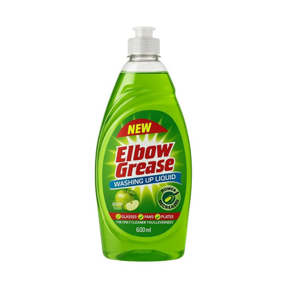 Elbow Grease Washing Up Liquid Green Apple