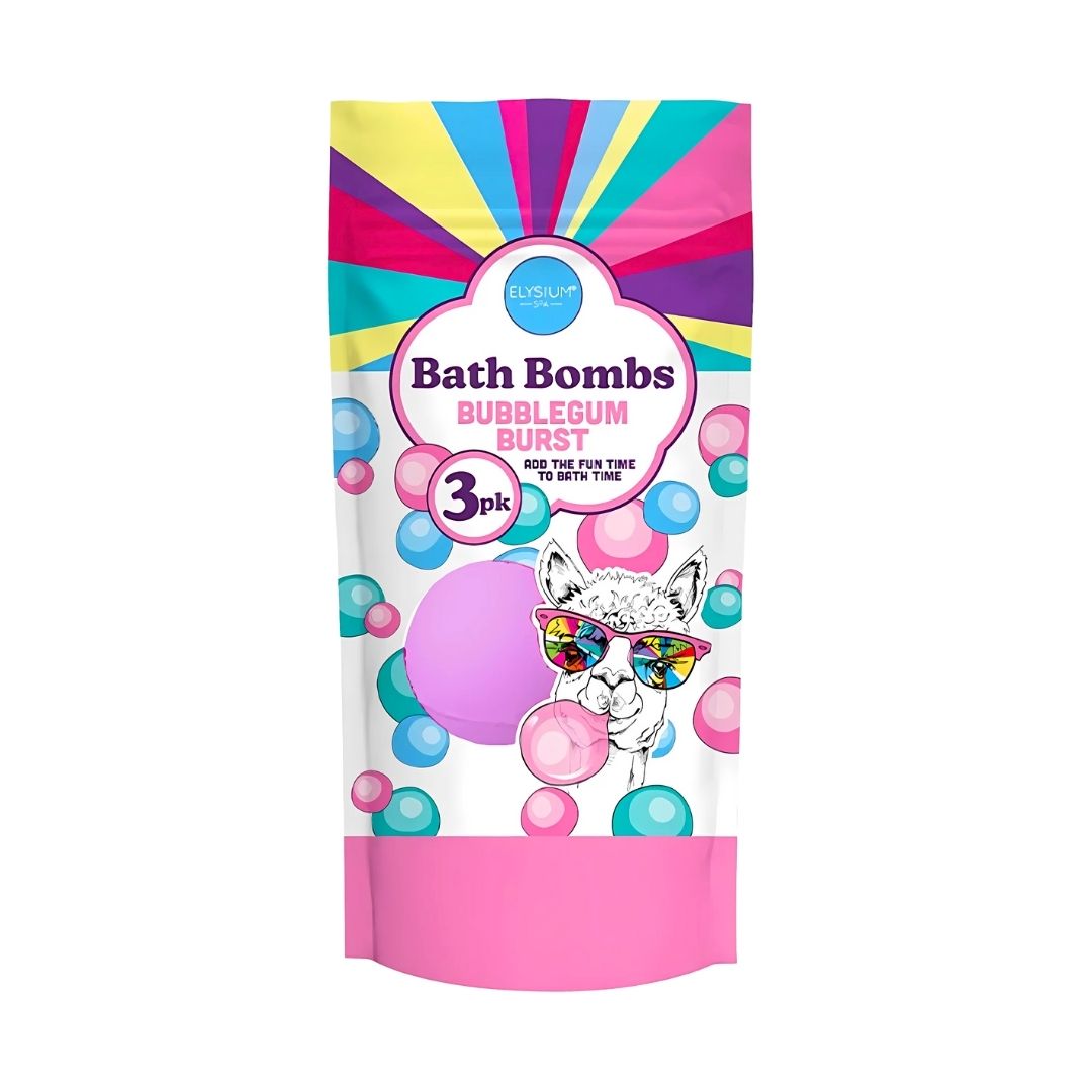 Elysium Spa Bubblegum Burst Bath Bombs