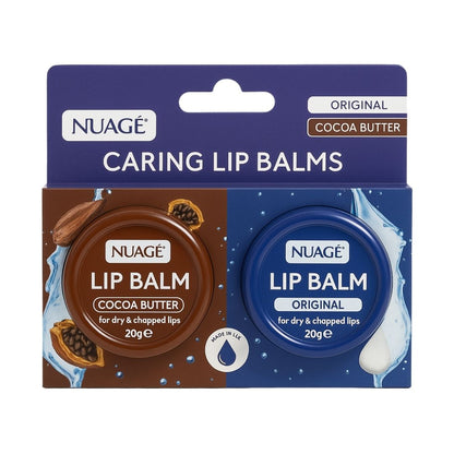 Nuage Original & Cocoa Butter Caring Lip Balms
