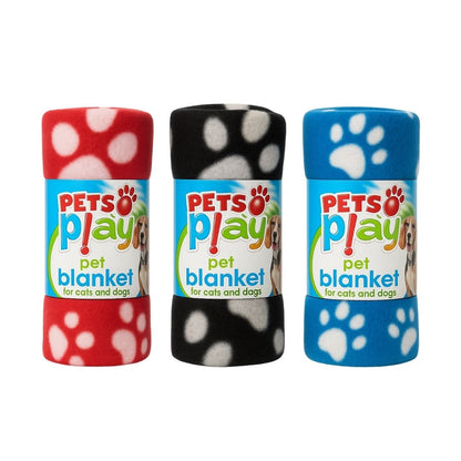 Pets Play Fleece Pet Blanket