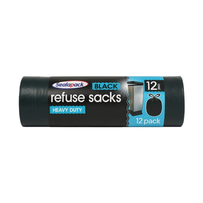 Sealapack Black Refuse Sacks