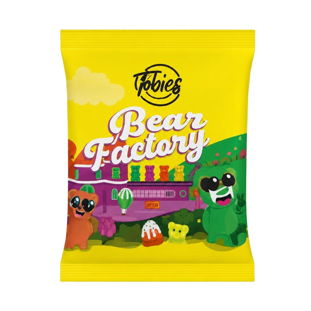 Tobies Candy Oily Bear Factor Halal Gummy Sweets