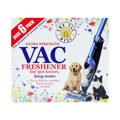 Vac Freshener Spring Meadow Vac Discs
