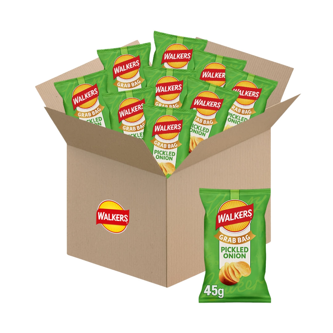 Walkers Pickled Onion Grab Bag Crisps